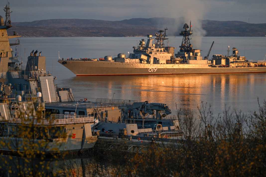 Russia sends destroyer "Severomorsk" to the Baltic Sea
