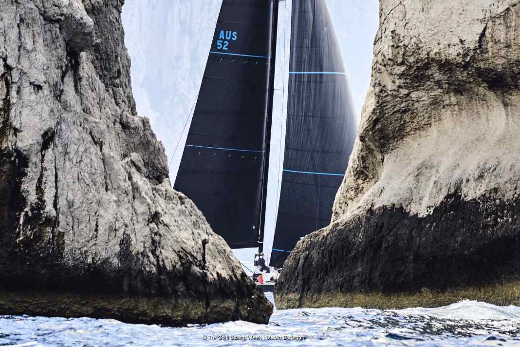 The beauty of racing in the Gulf of Naples