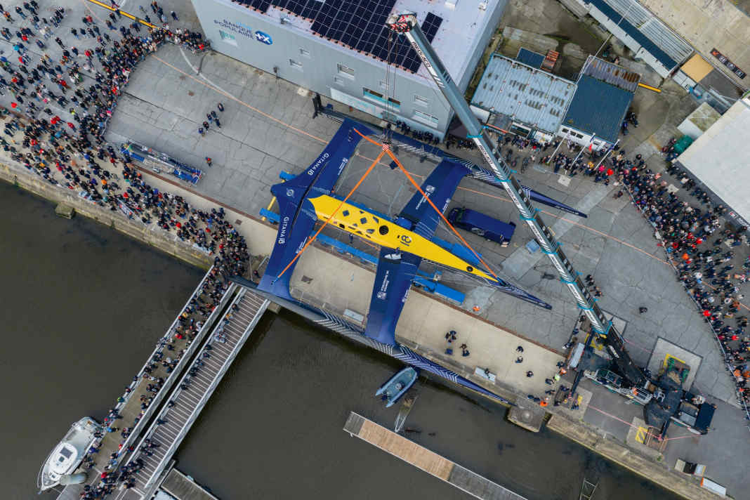 Die neue Königin der Weltmeere in ihrem Element