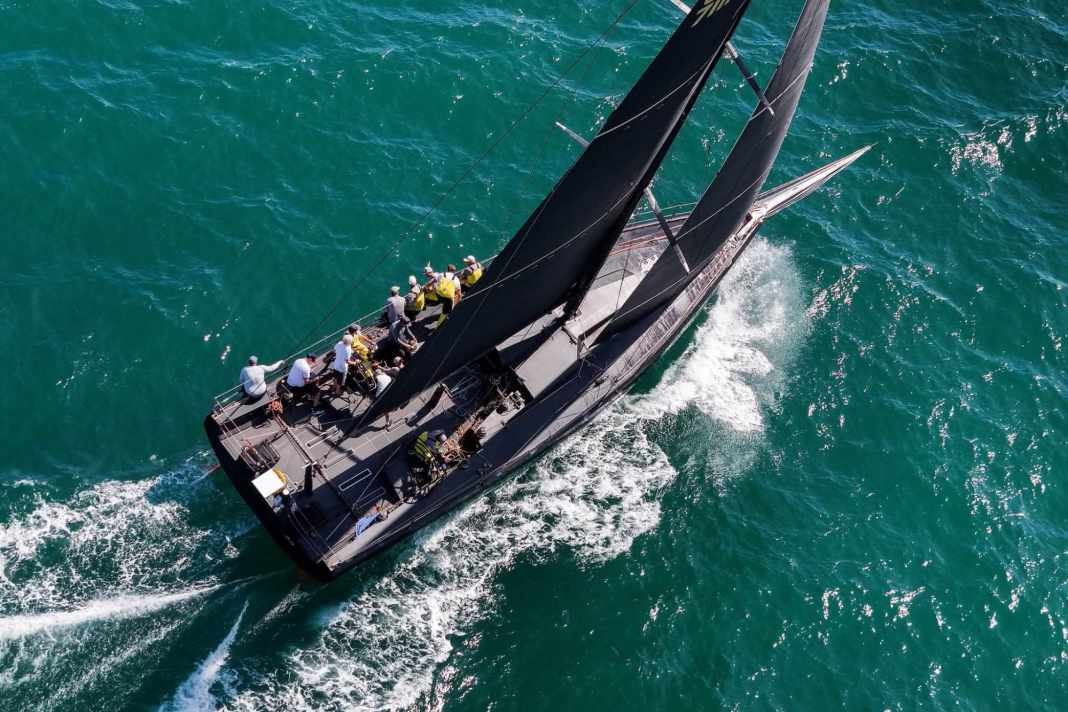 Anniversary marathon gets underway off Cowes