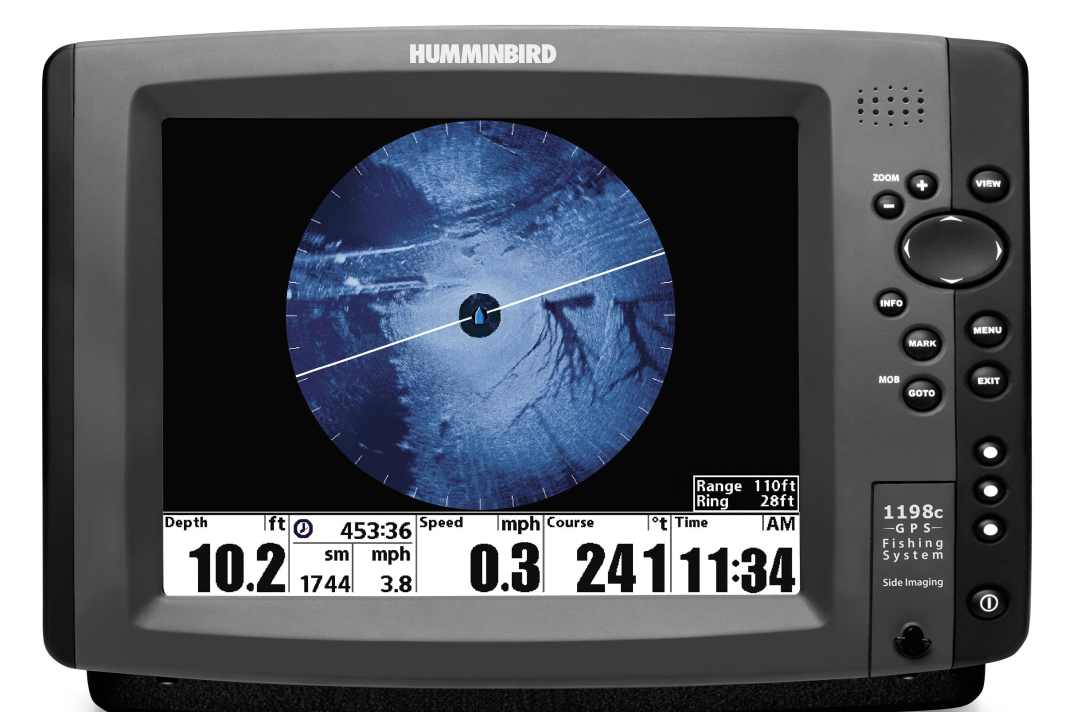 Like an underwater radar