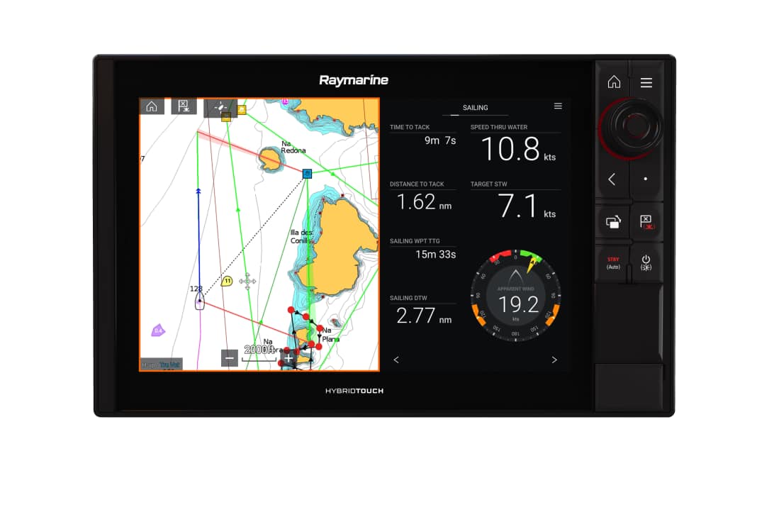 Raymarine Lighthouse 3.9 : le retour des fonctions voile