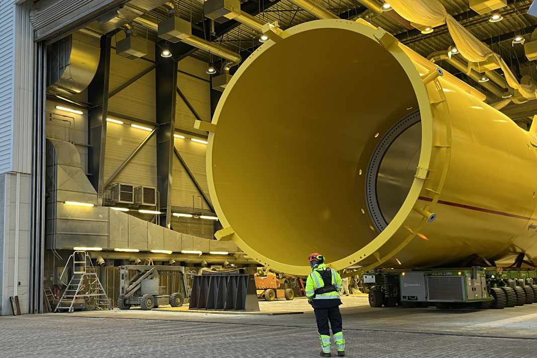 New area closed - construction of OWP "Nordlicht I"