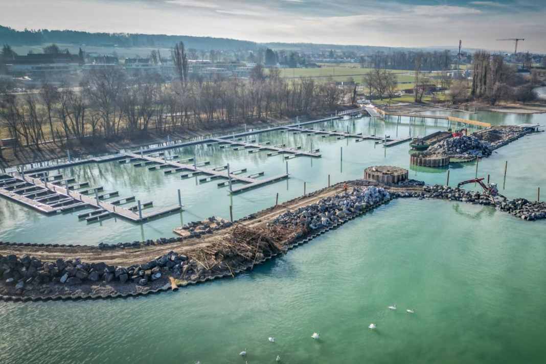 Il nuovo porto di Münsterlingen presto pronto all'uso