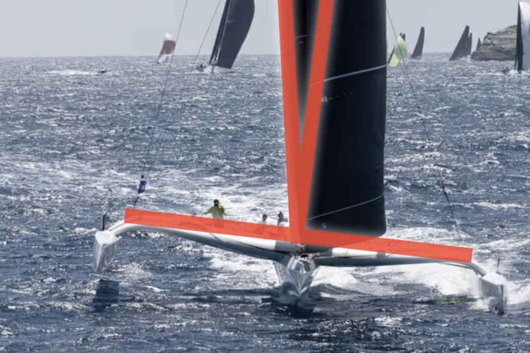 Pourquoi le mât est de travers