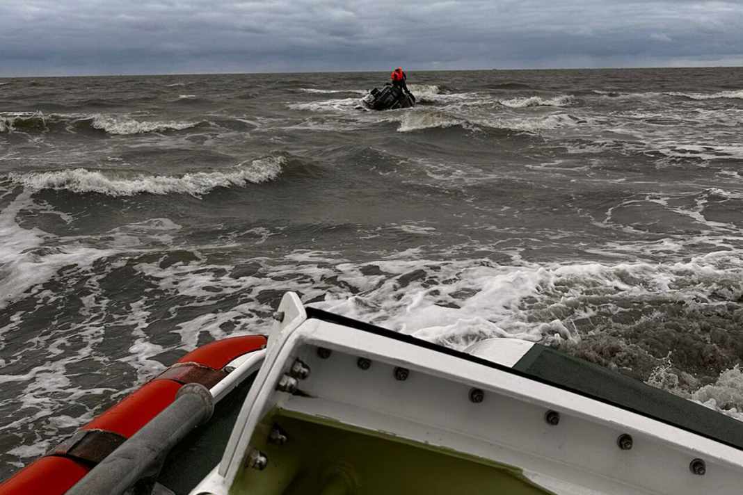 Opération de sauvetage dramatique dans l'étang entre Spiekeroog et Wangerooge