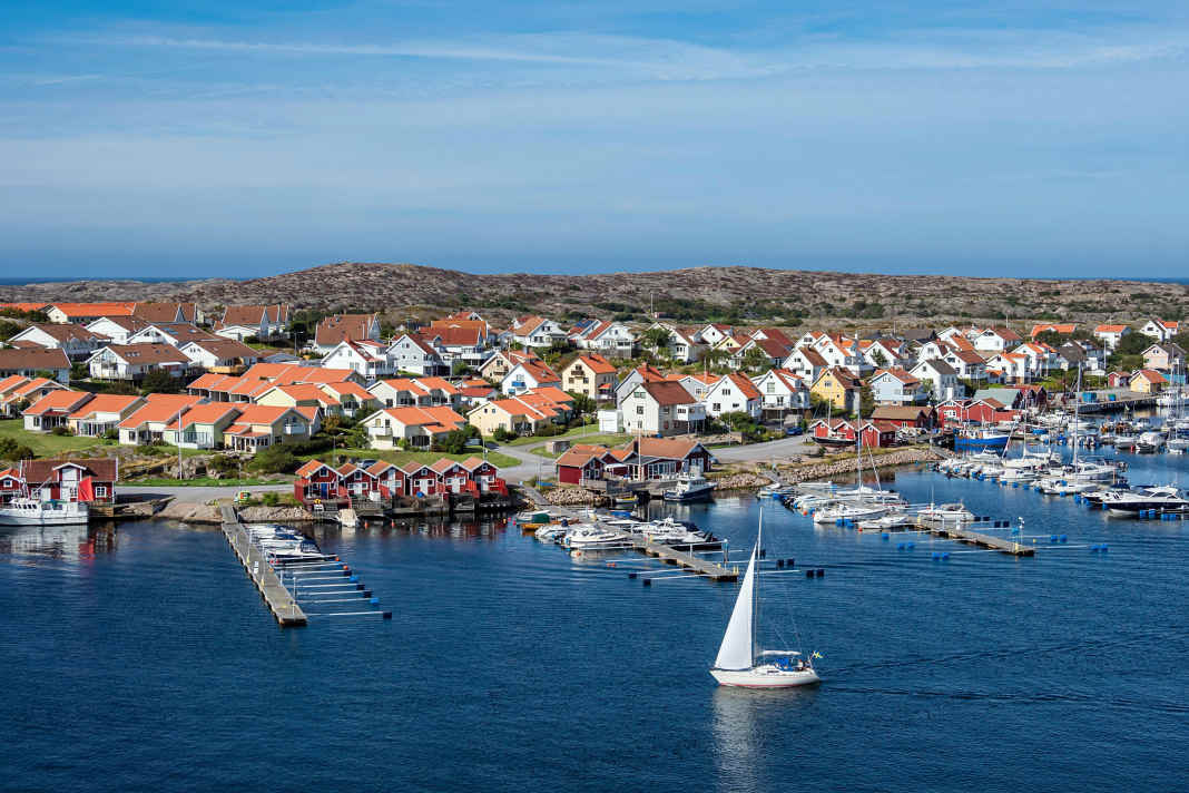 Dänemark mit Westschweden und Deutschland