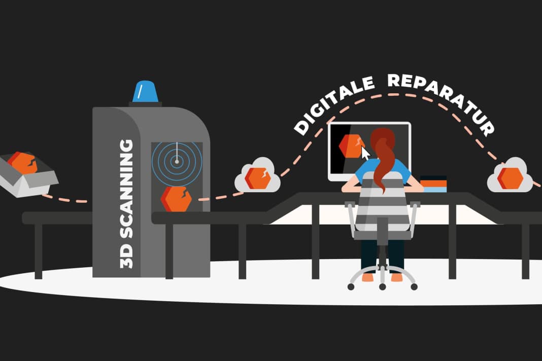 Spare parts from the 3D printer