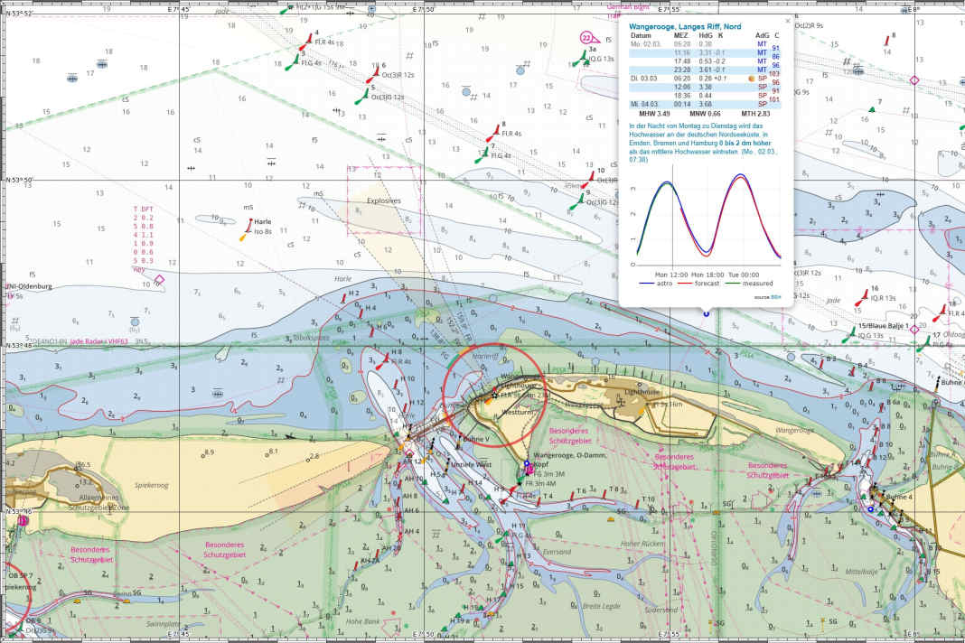 Free BSH nautical charts - online or as a web app