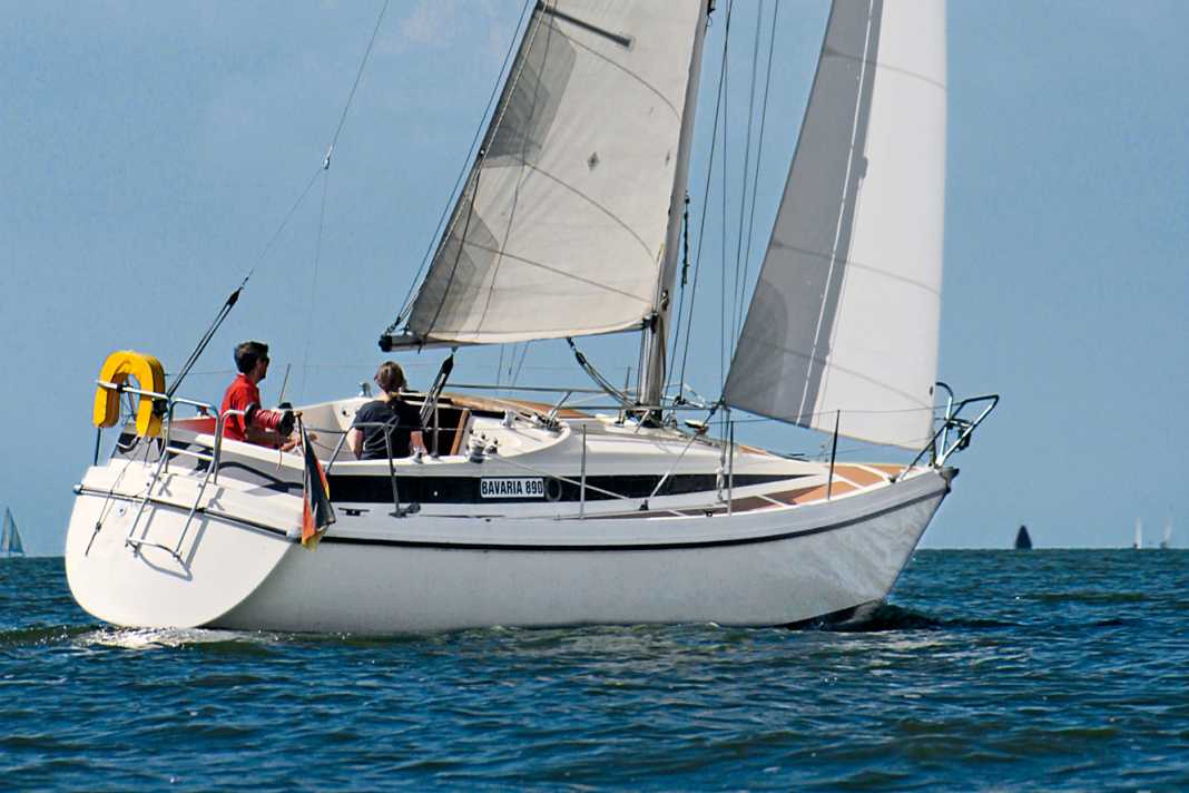 A former flagship from the early days of the shipyard in a used boat test
