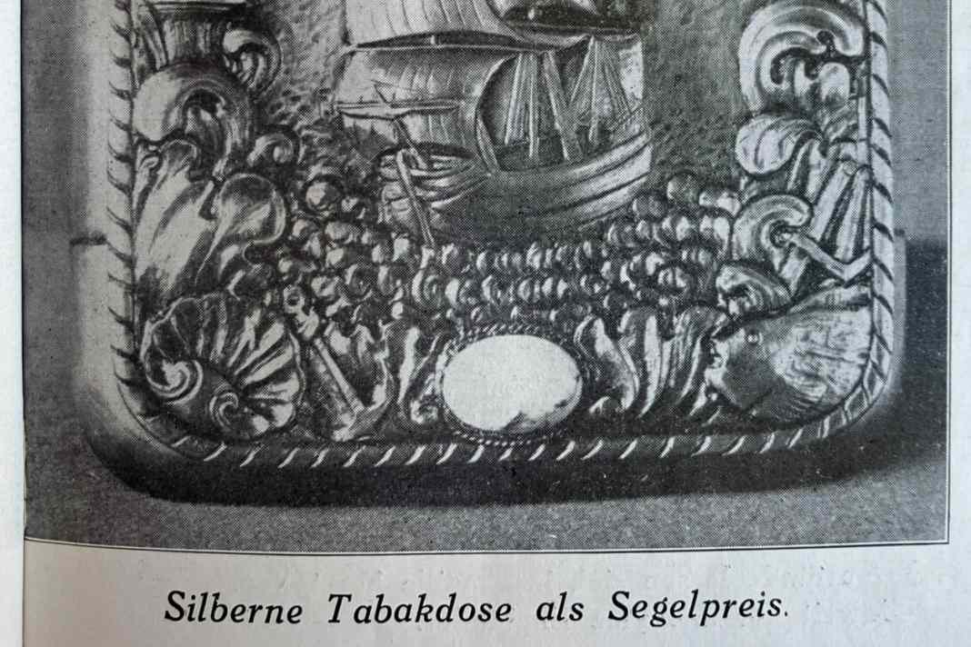 YACHT 6/1926 - Künstlerische Regattpreise