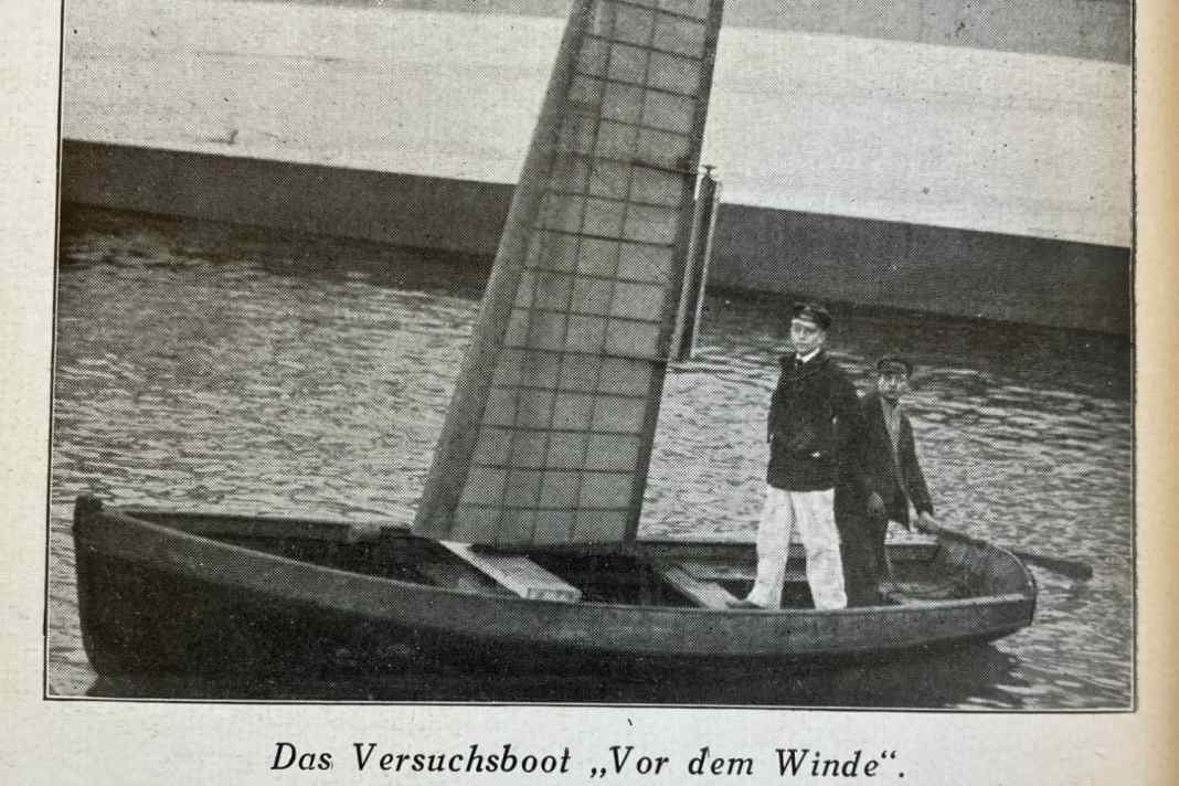 YACHT 8/1926 - Das Profilsegel