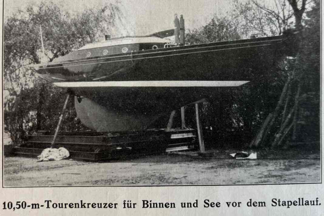YACHT 1/1926 – 10.50-metre cruising yacht for inland waters and the open sea