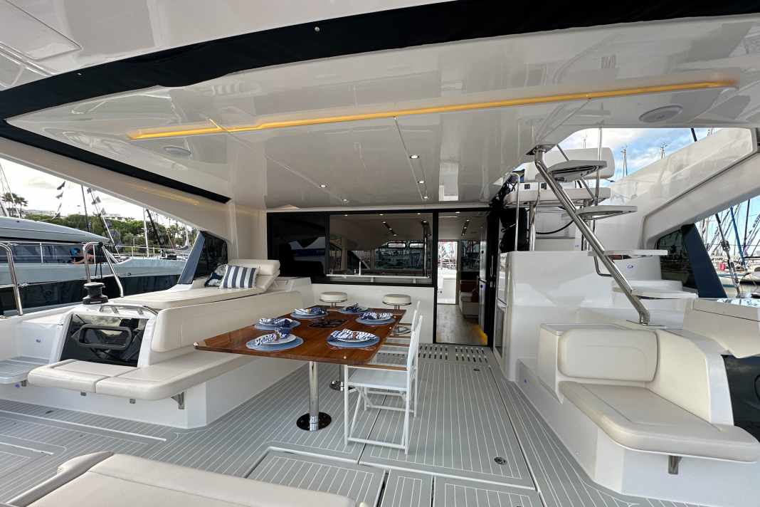 Aquila 45 Sail. Besuch an der Bord des spannenden Newcomers aus Übersee