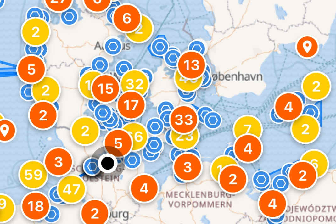 Navigationswarnungen per App, mit Sea Alert europaweit