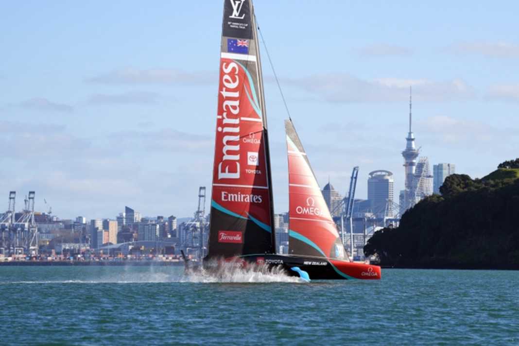 Team New Zealand ist zurück in Auckland