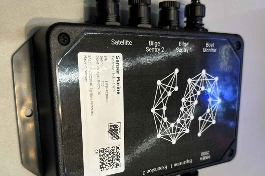 Sensar Marine amplia il suo sistema di monitoraggio delle imbarcazioni con l'Expansion Hub