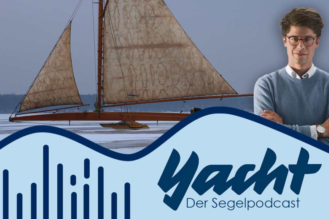 Mit 70 km/h im Eissegler über den Müggelsee – mit YACHT-Redakteur Fabian Boerger