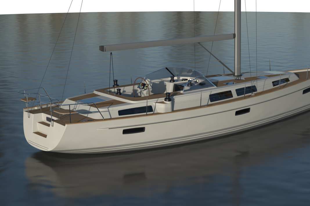 Nouveau yacht à cockpit central pour naviguer dans le monde entier