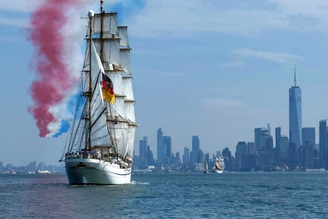 “Gorch Fock” in New York dabei - und eine Yacht aus Deutschland