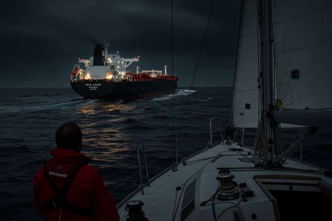 Sur une trajectoire de collision avec le pétrolier de l'ombre