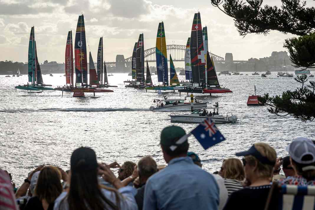 Ralentissement à Sydney - à pattes de velours jusqu'à la ligne d'arrivée