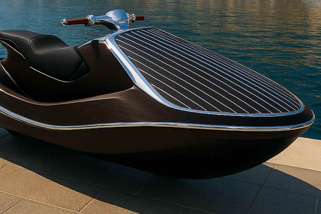 Leises Spaßgerät aus Carbon und Edelholz