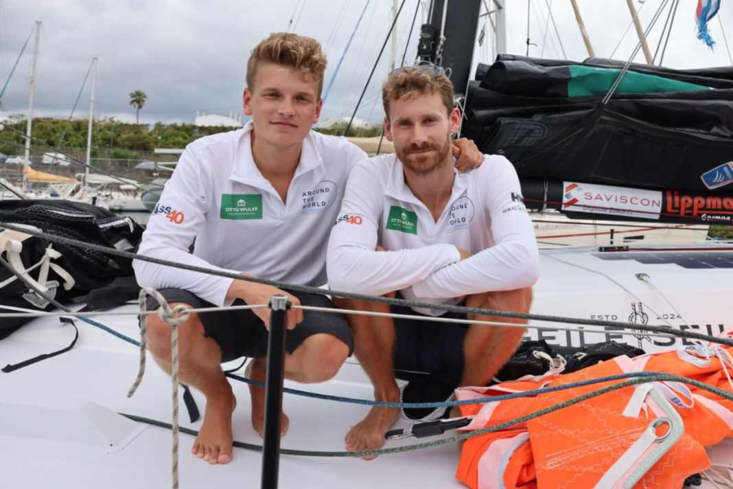 Una regata, molti mondi - Burke e Fink in porto