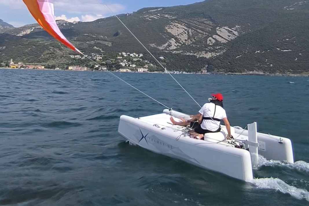 Catamaran gonflable innovant X-Fun
