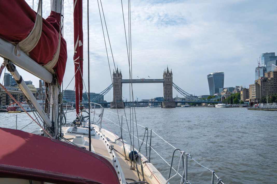 Törnziel London – Routen, Zwischenstopps, Einreise
