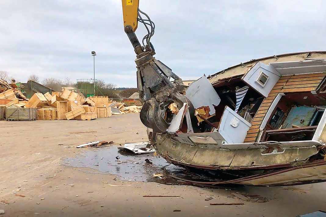 La Francia mostra come funziona il riciclaggio delle barche