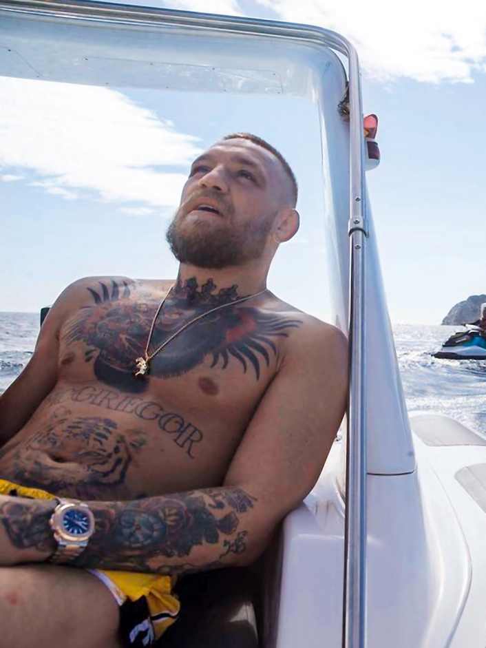 How McGregor, Brady & Co. spend their time off. Time out on the water