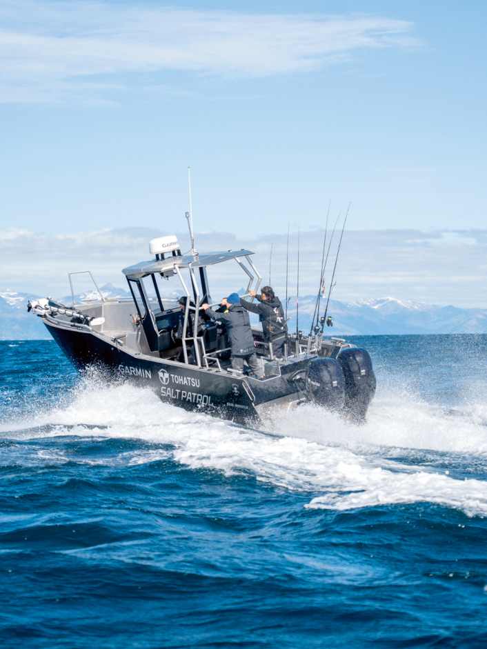 Mit dem Offshore-Boot auf Fischfang im Nordmeer