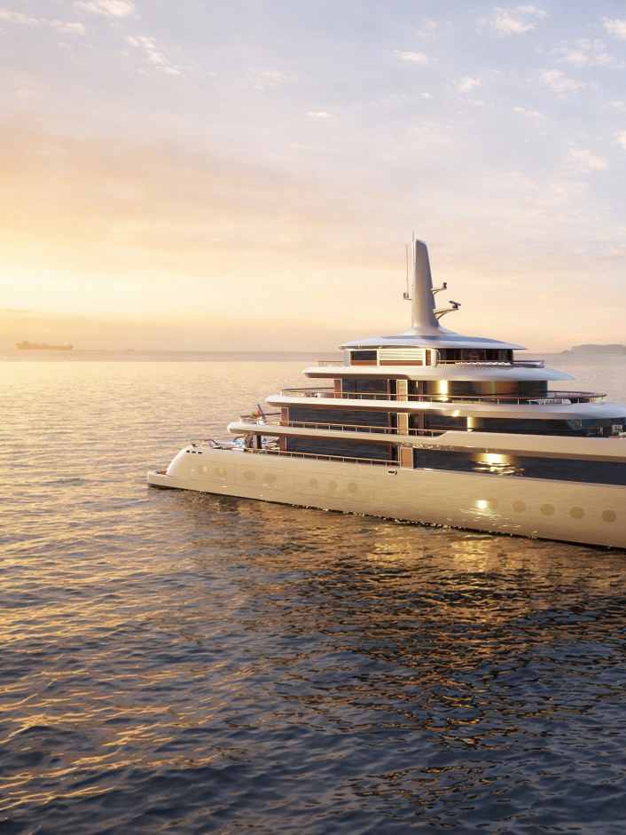 Superyacht “August” entsteht in Deutschland