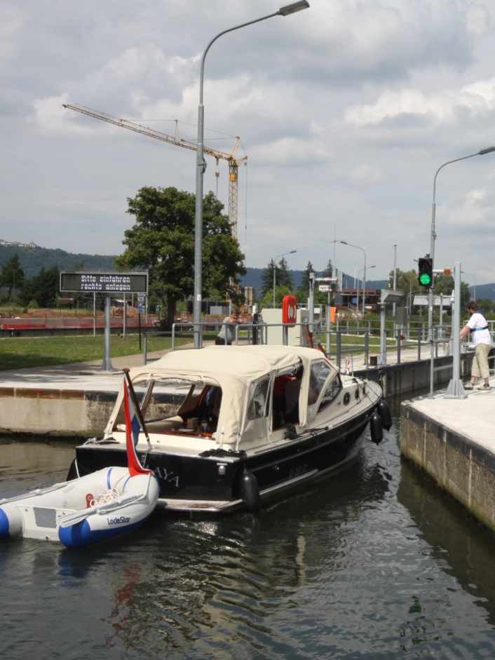 Bootsschleuse Trier mit neuer Technik