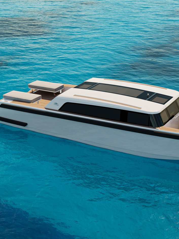 A boat with special features