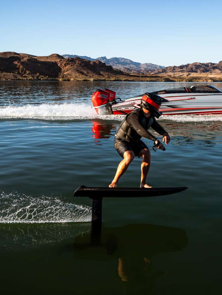 Foilspaß mit 30 Knoten