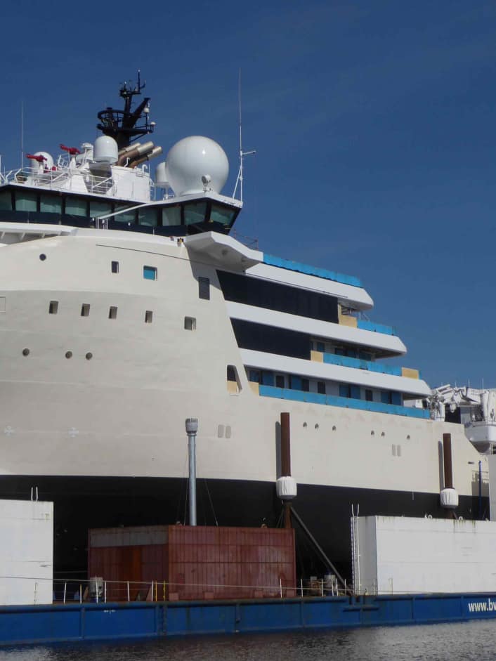 From offshore supplier to superyacht