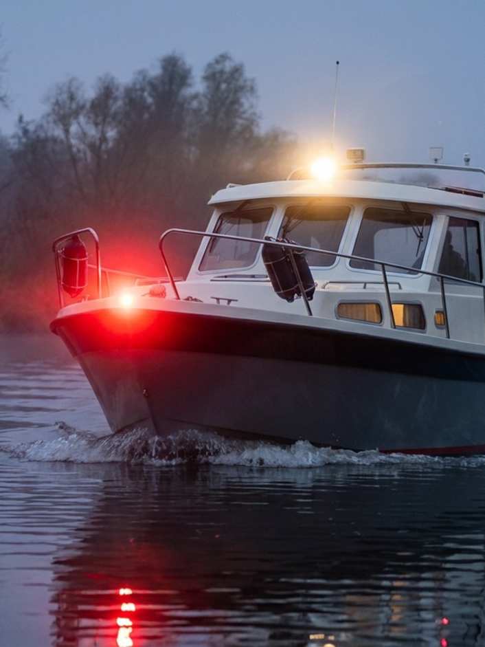 How to stay on schedule when out on a motorboat