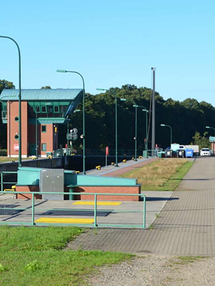 Lauenburg Lock – closed for three days for maintenance work