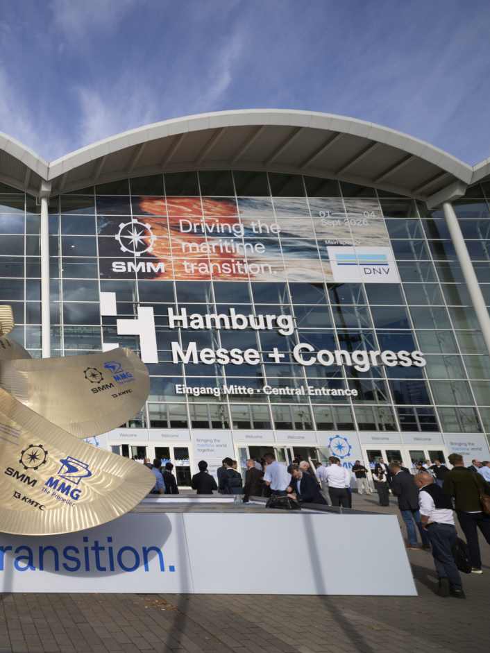 35-tonne propeller marks the start of the Hamburg Shipbuilding Fair