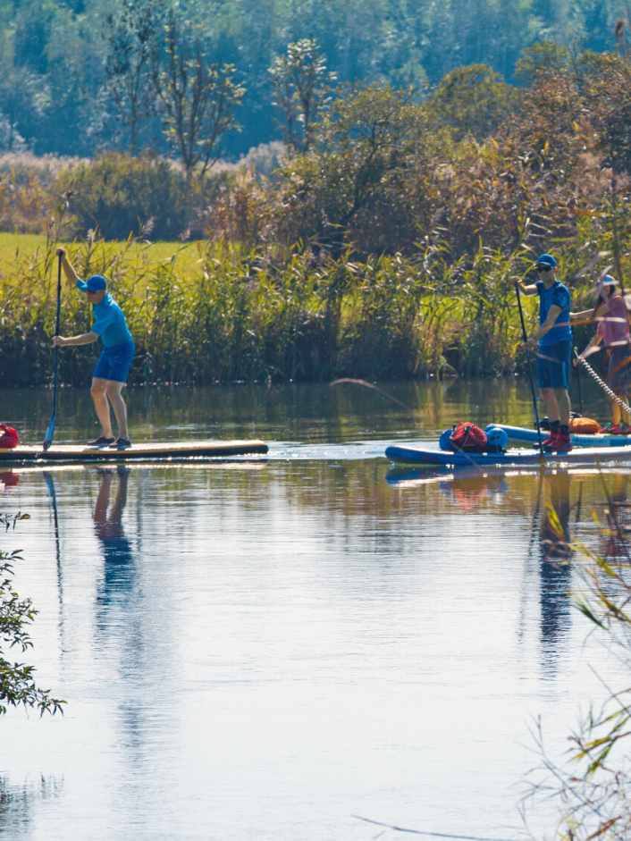 How to organise a river tour with the SUP - the best tips to save stress