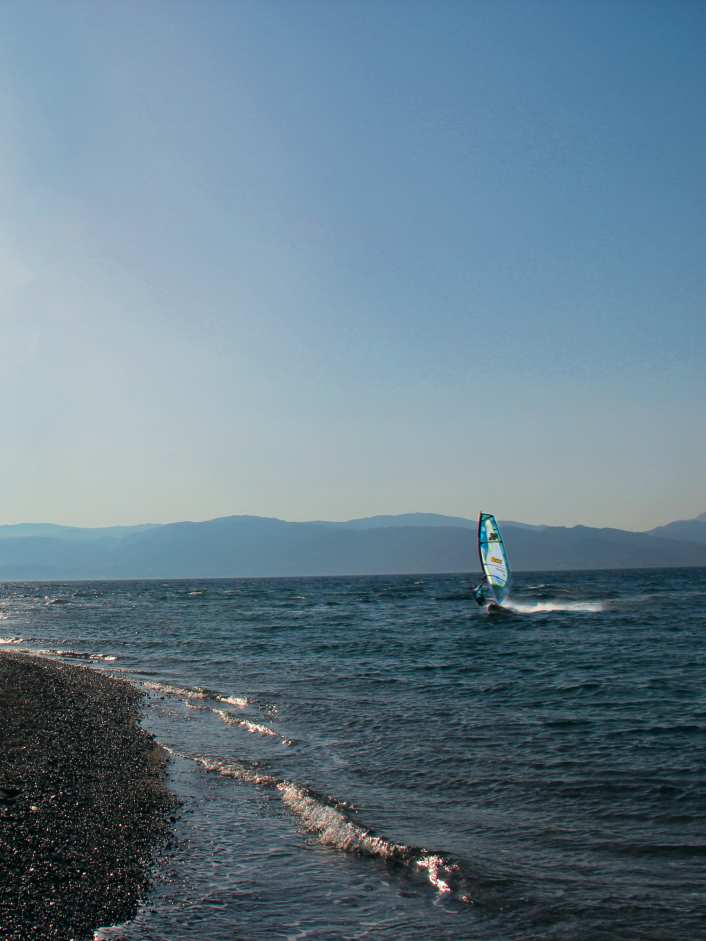 Drepano - Windsurfspots im Norden Griechenlands
