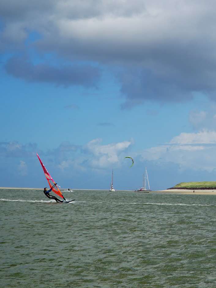 Chillout-Eiland - die besten Windsurf-Spots auf Spiekeroog
