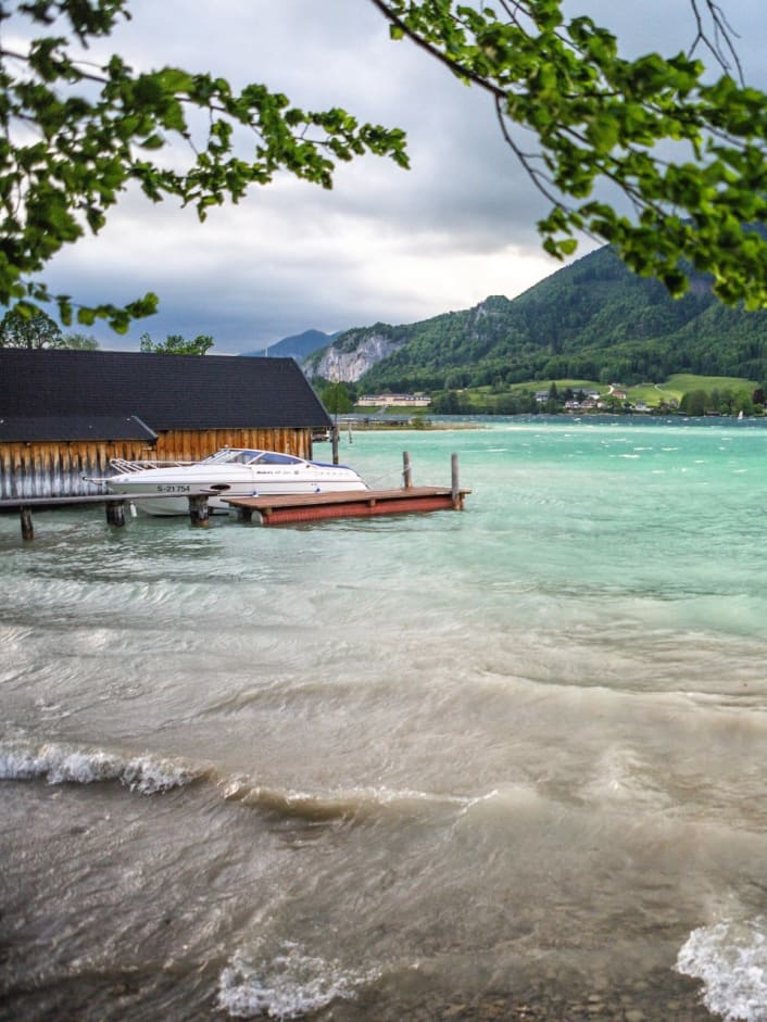 Die besten Windsurf-Spots im Salzkammergut