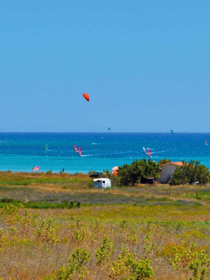 Die besten Windsurf-Spots auf Limnos