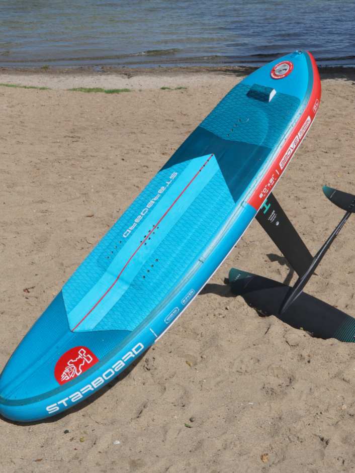 Lightweight & stiff – putting the Starboard Above Air Foil through its paces