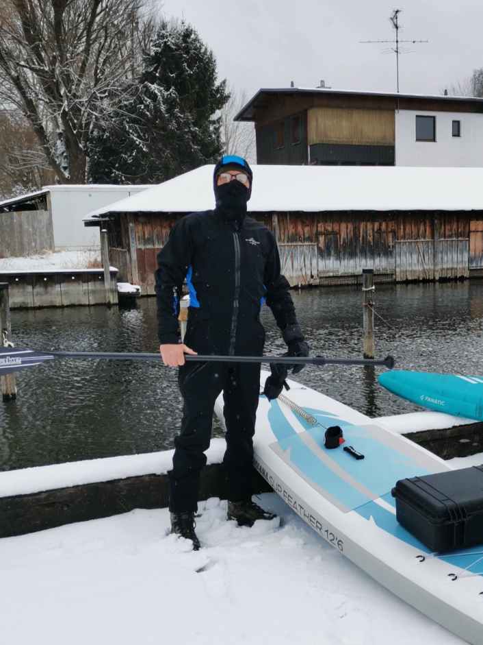 Die richtige SUP-Bekleidung für den Winter