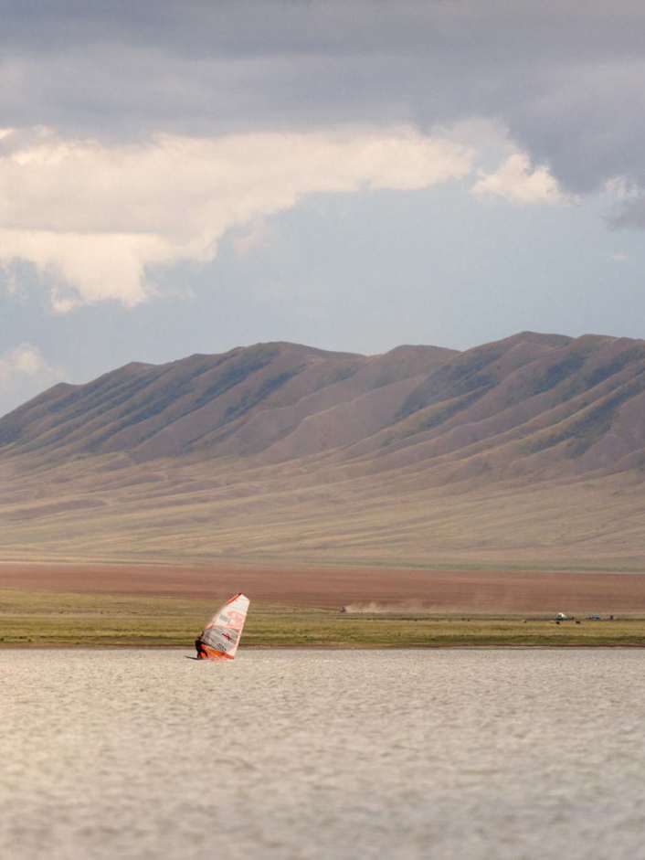 Windsurfen in Kasachstan