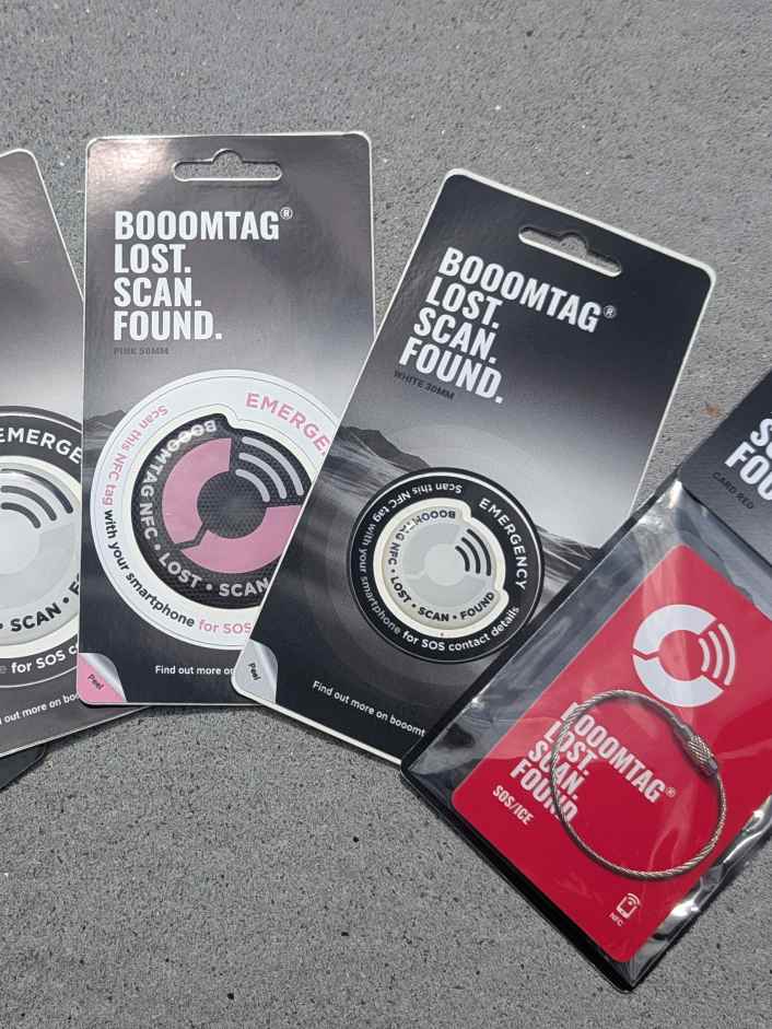 Digital name tags for equipment – quick help in an emergency or if lost